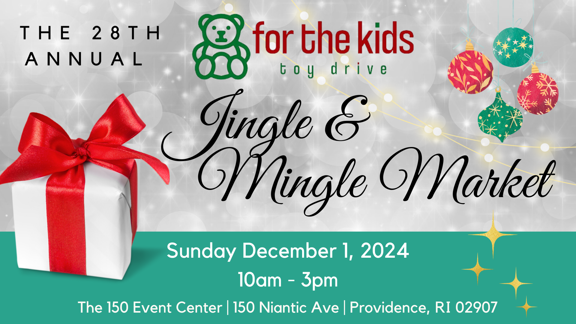 28th Annual For The Kids Toy Drive Jingle & Mingle Market