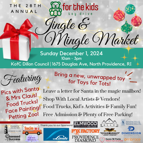 Jingle & Mingle Market at the 28th Annual For The Kids Toy Drive